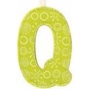 Lilliputiens Q lettre en tissu