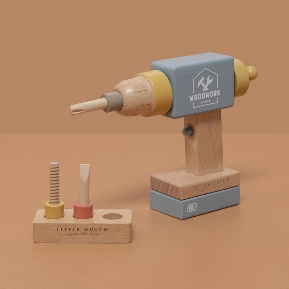 Little Dutch Perceuse pour enfant en bois