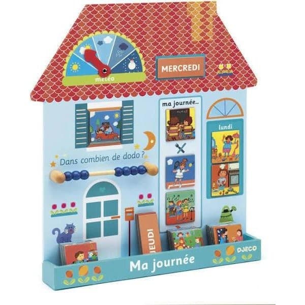 Djeco Eduludo Calendrier Maison