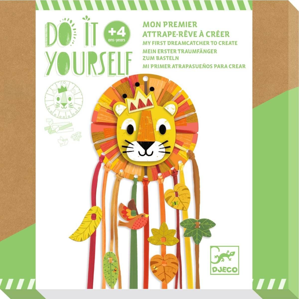 Djeco Attraperêve à créer Petit lion Do it Yourself
