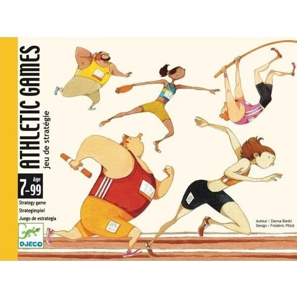 Djeco Jeu de carte pour enfant Athletic Games