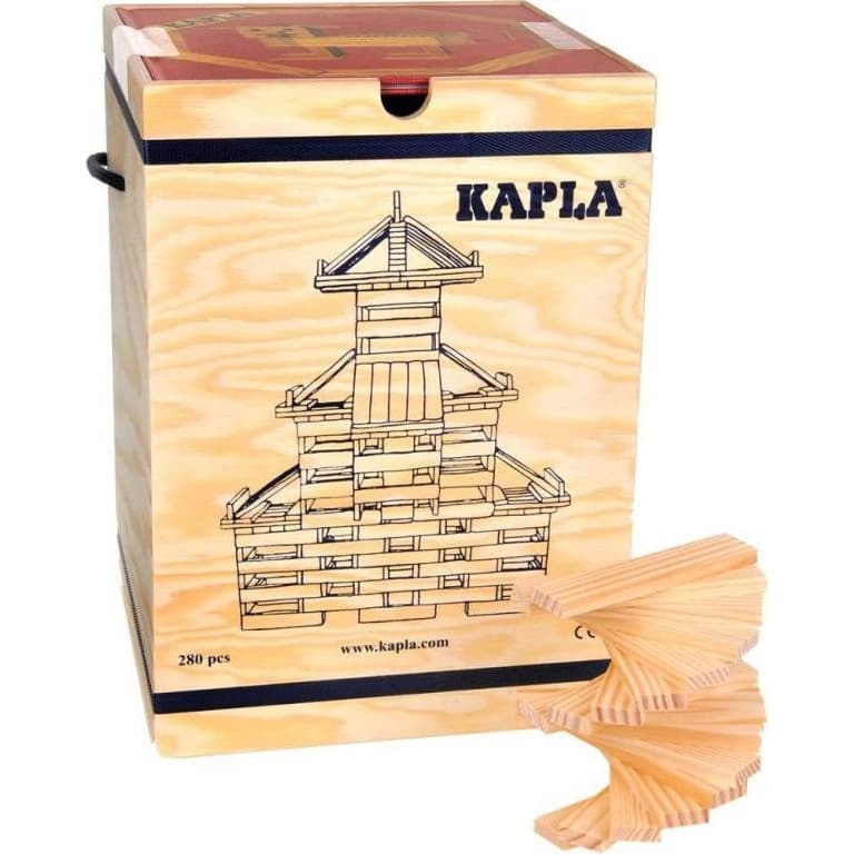 Kapla Mallette 280 planchette et livre rouge