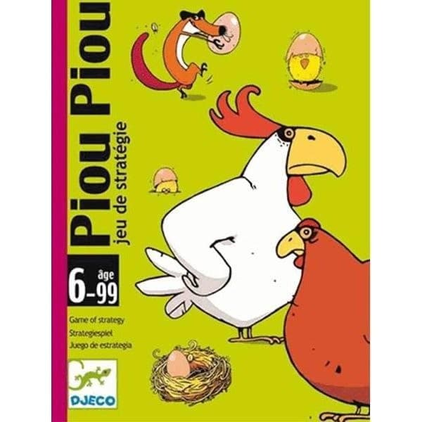 Djeco Jeu De Cartes Piou Piou