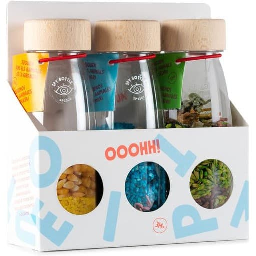 Petit Boum Pack Nature 3 bouteilles sensorielles