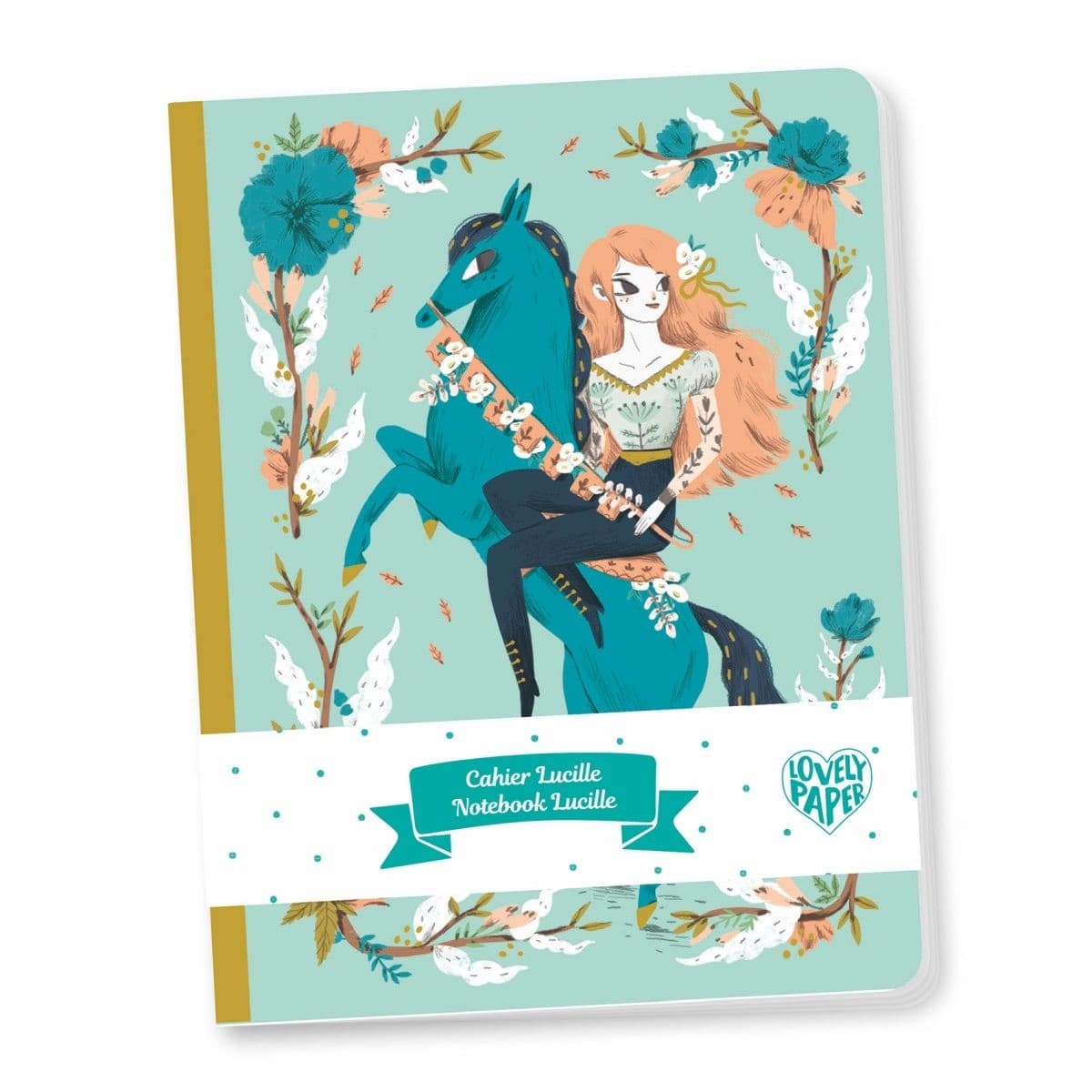 Lovely Paper By Djeco Cahier Lucille Lovely paper Djeco