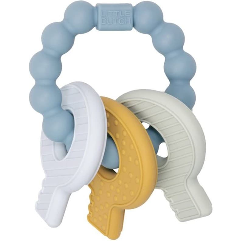 Little Dutch Trousseau de clés Anneau de dentition bleu