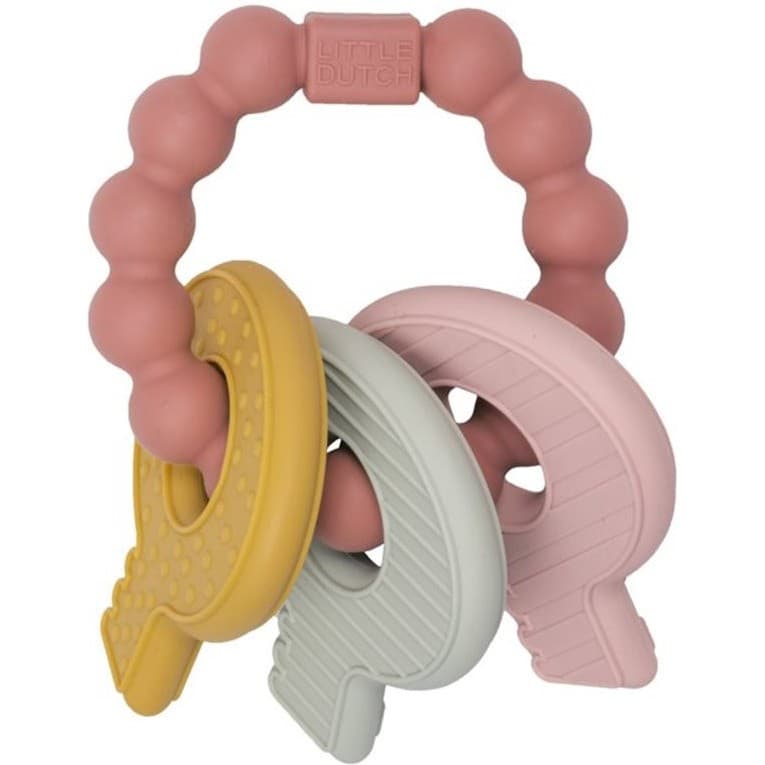 Little Dutch Trousseau de clés de dentition rose