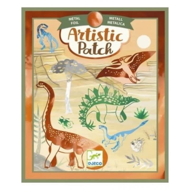 Djeco Dinosaures Artistic Patch Métal 