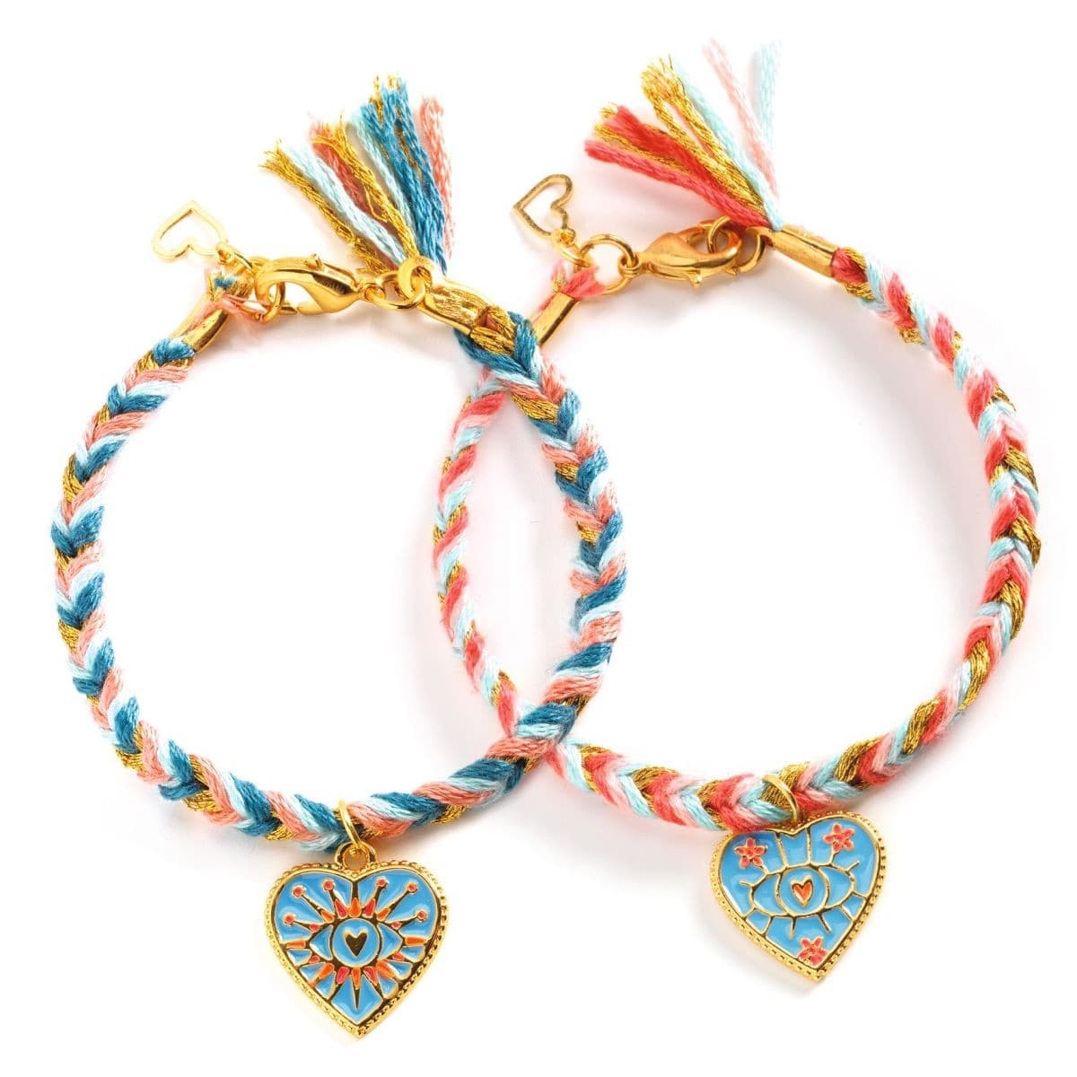 Djeco Bracelets d'amitié Amitiés et Cœurs