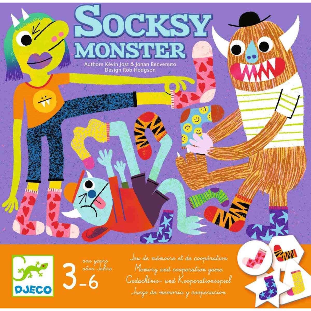 Djeco Jeux Socksy Monster