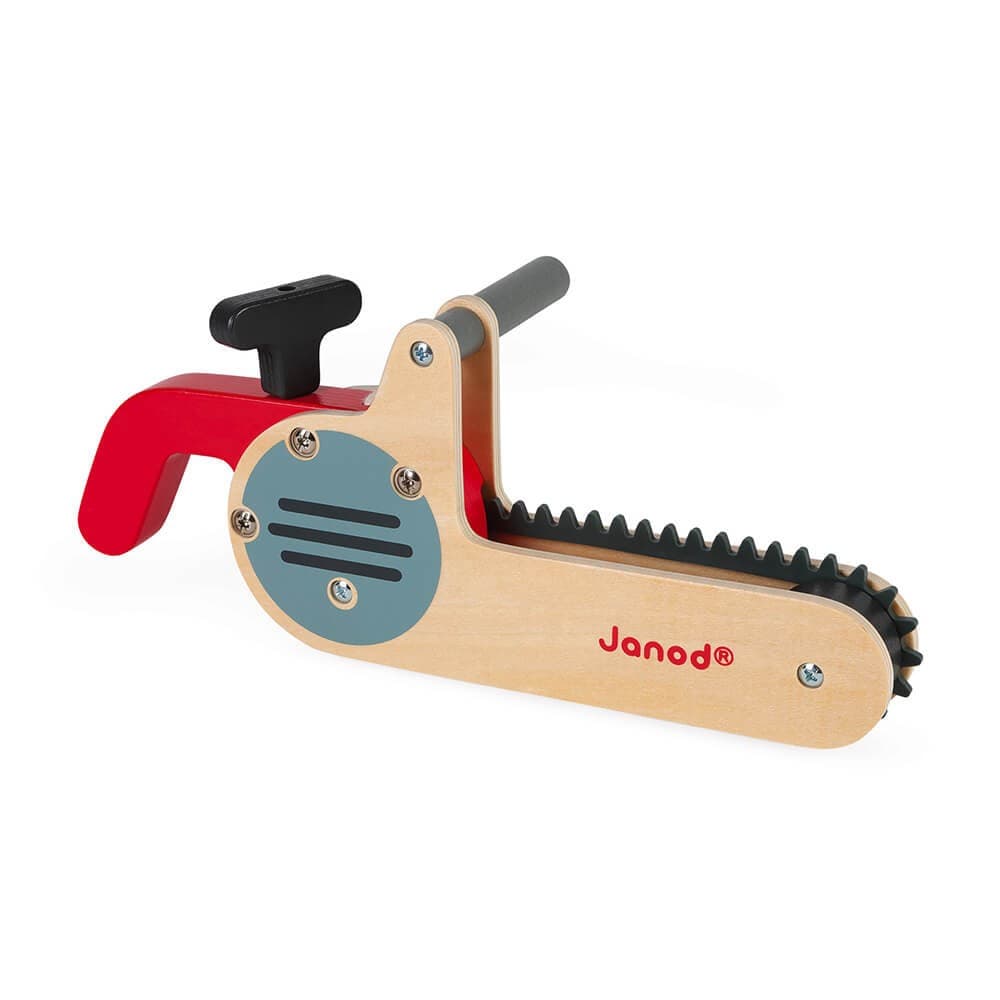 Janod Tronçonneuse en bois Brico'kids