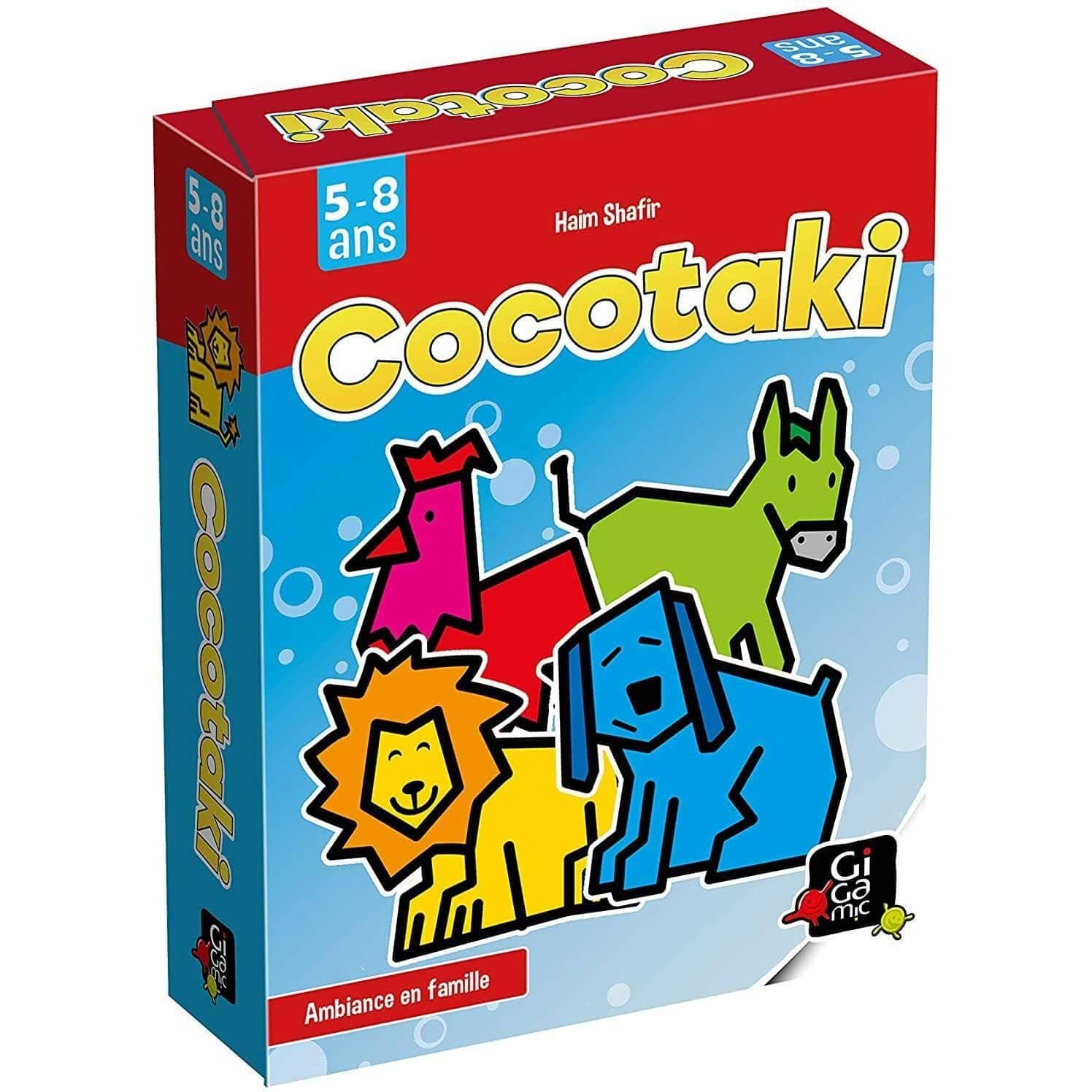 Gigamic Cocotaki Jeu de cartes ludique