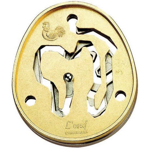 Hanayama CasseTête Huzzle Cast L'Oeuf diff.4
