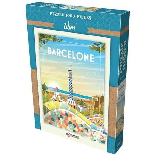 Wim! Puzzle 1000 pcs Wim Barcelone