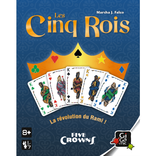 Gigamic Les Cinq Rois Jeu de cartes dès 8 ans