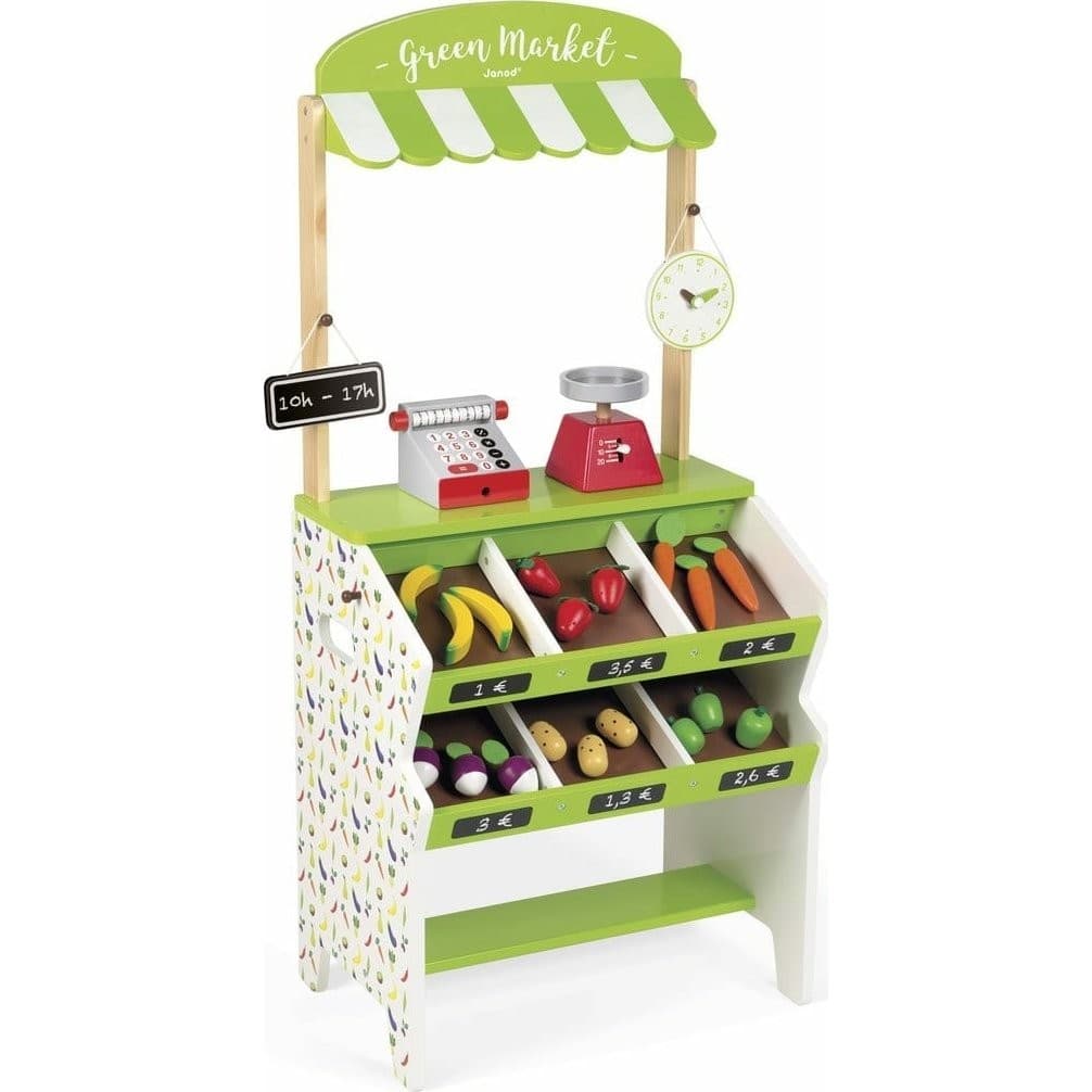 Janod Epicerie en bois Green Market