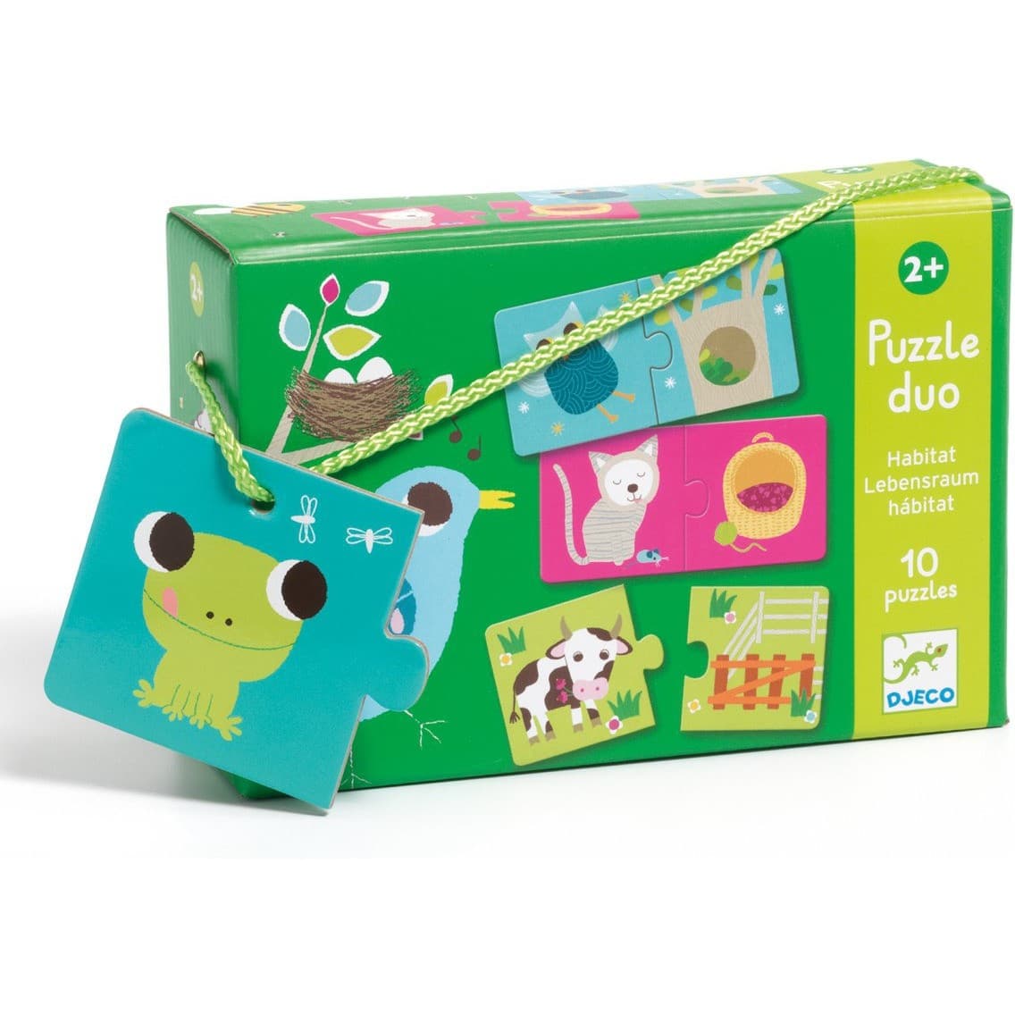 Djeco Puzzle Duo Habitat