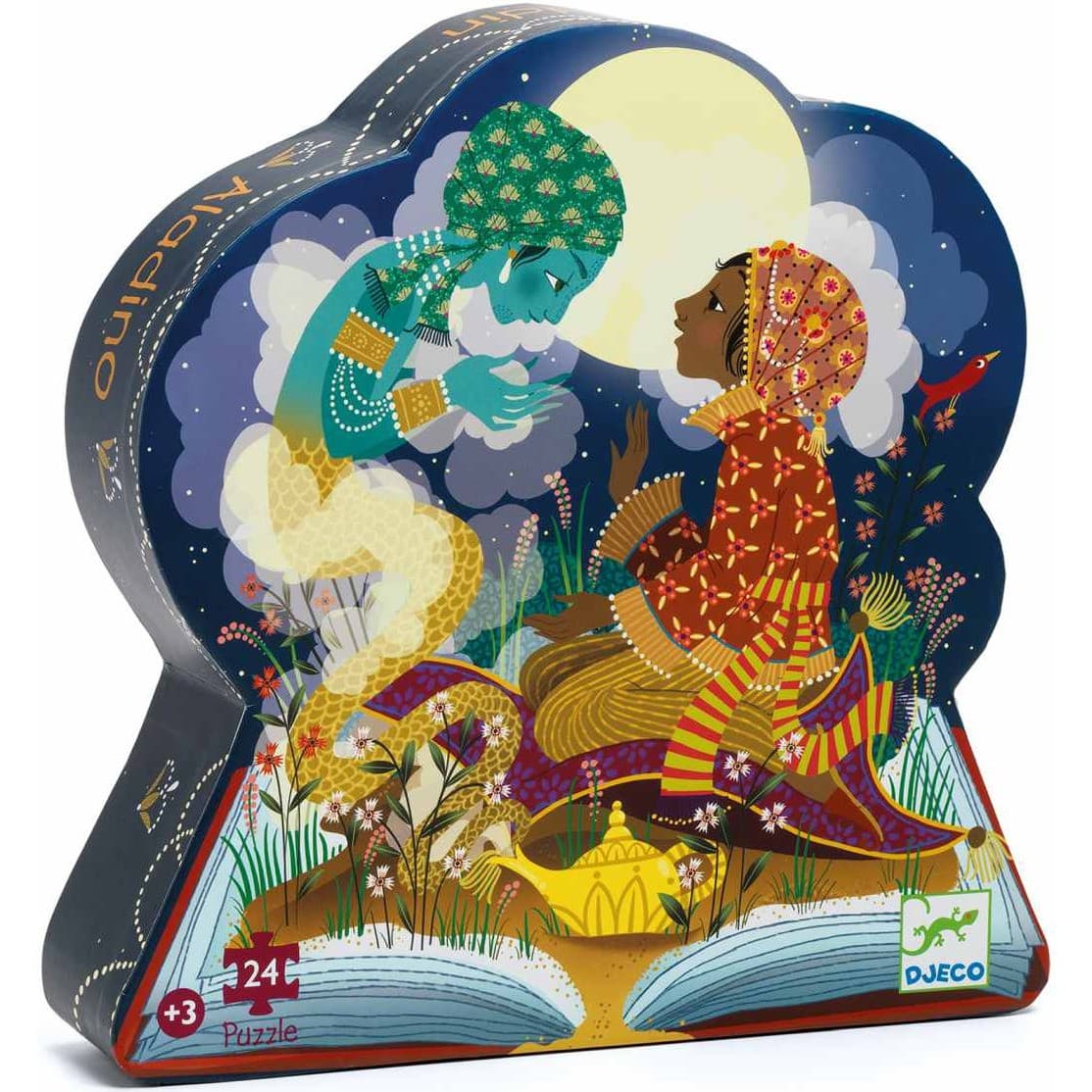Djeco Puzzle Aladin pour les enfants de 24 pièces by