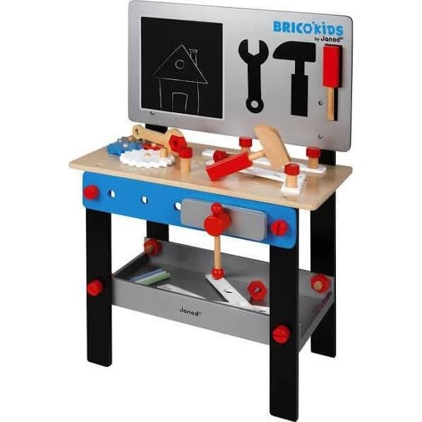 Janod Etabli Magnetique en bois Brico Kids