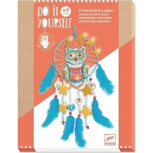 Djeco Coffret créatif DIY AttrapeRêves Golden Chouette