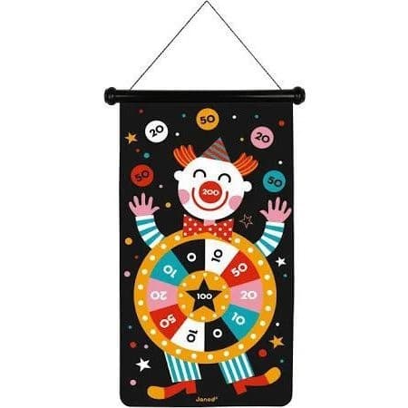 Janod Jeu de fléchettes magnétiques cirque
