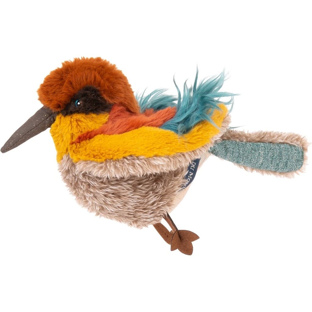 Moulin Roty Peluche Oiseau guêpier Tout autour du monde