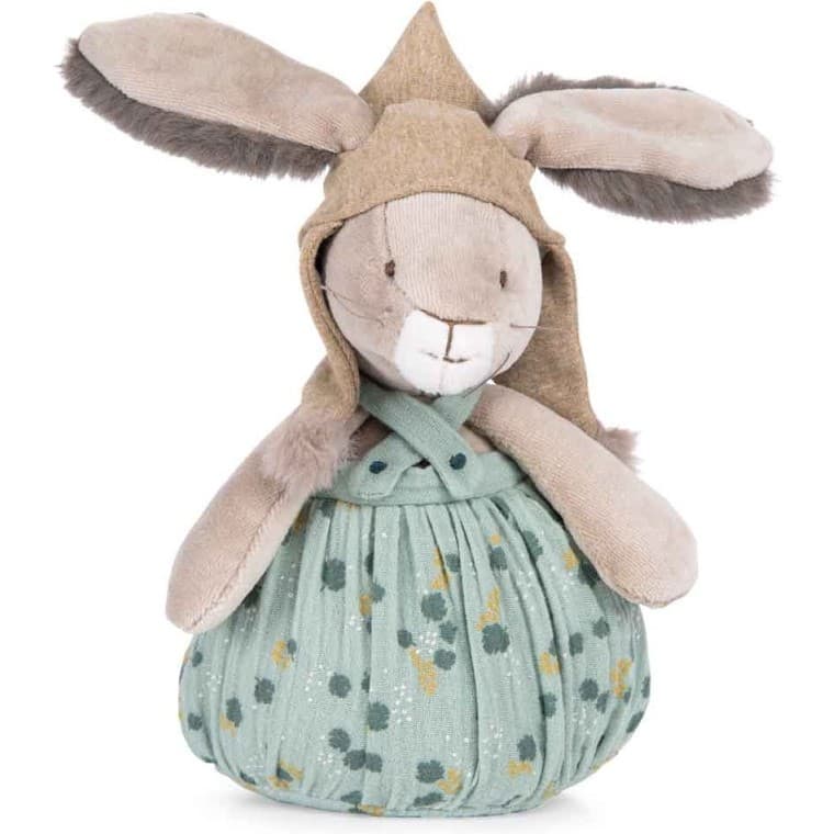 Moulin Roty Peluche Lapin musical Trois petits lapins