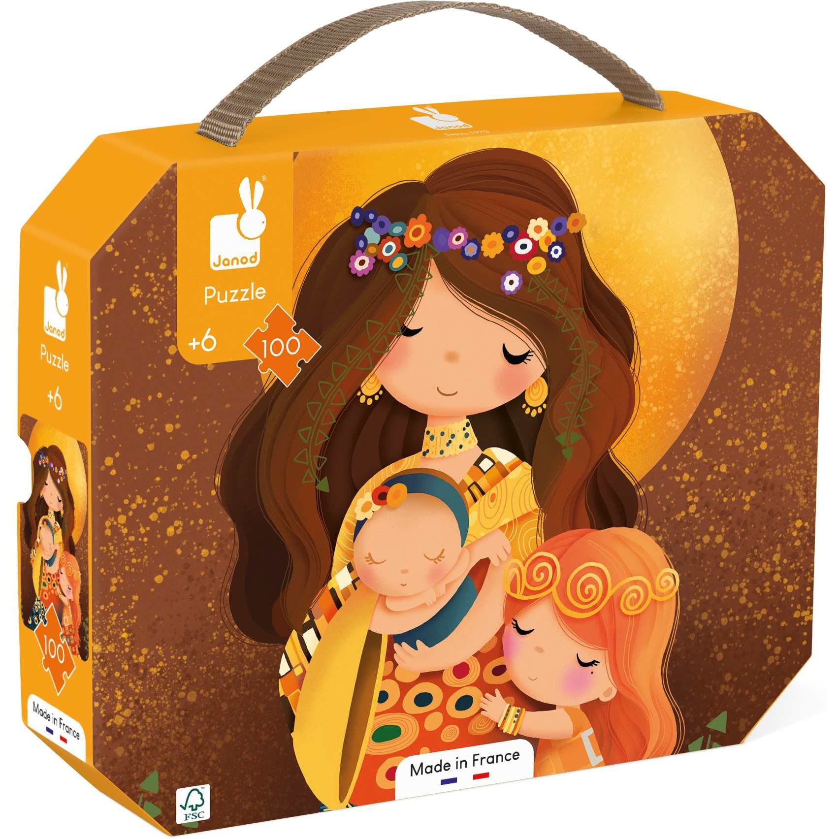 Janod Puzzle Inspiré de Klimt 100 pièces