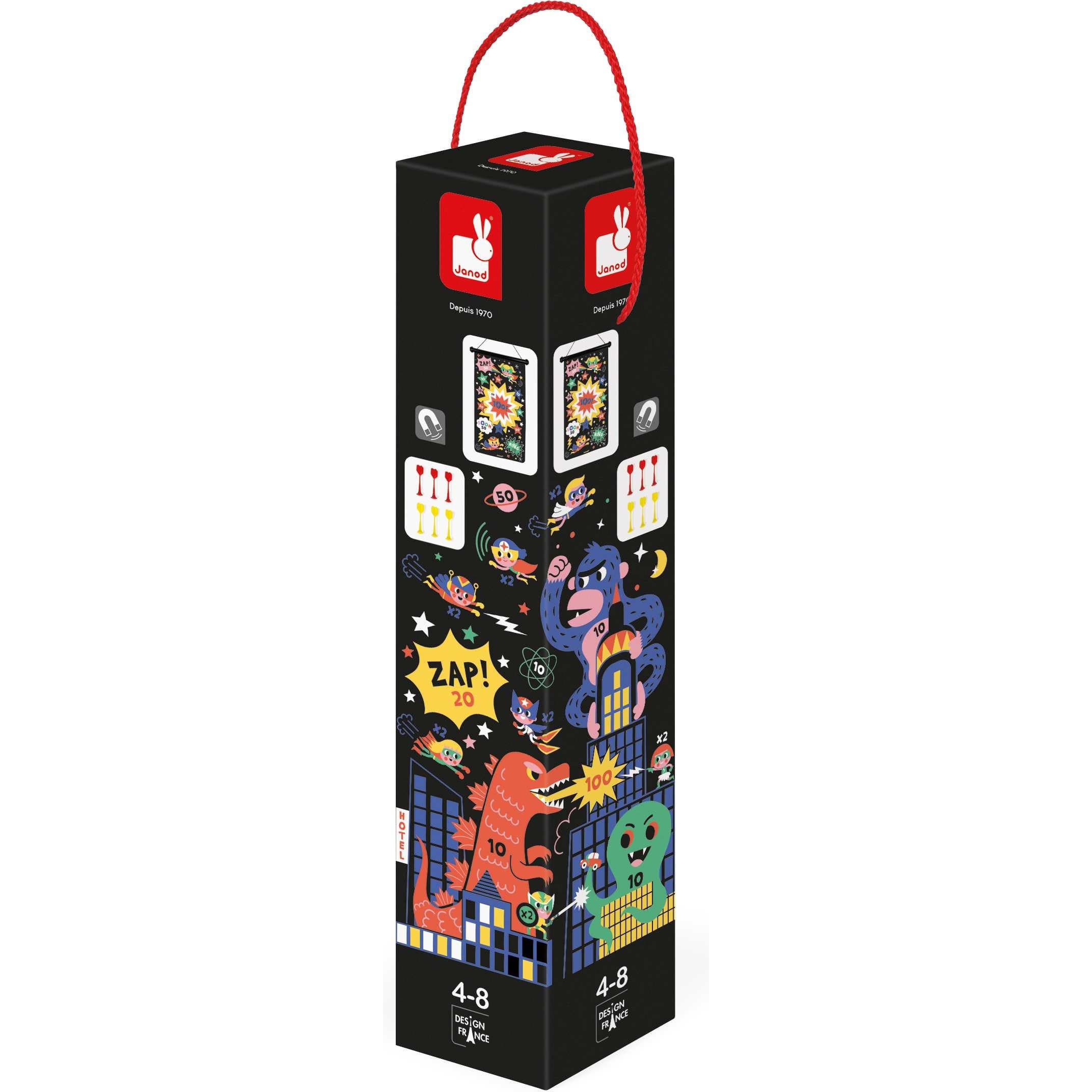 Janod Jeu de Fléchettes Magnétique SuperHéros