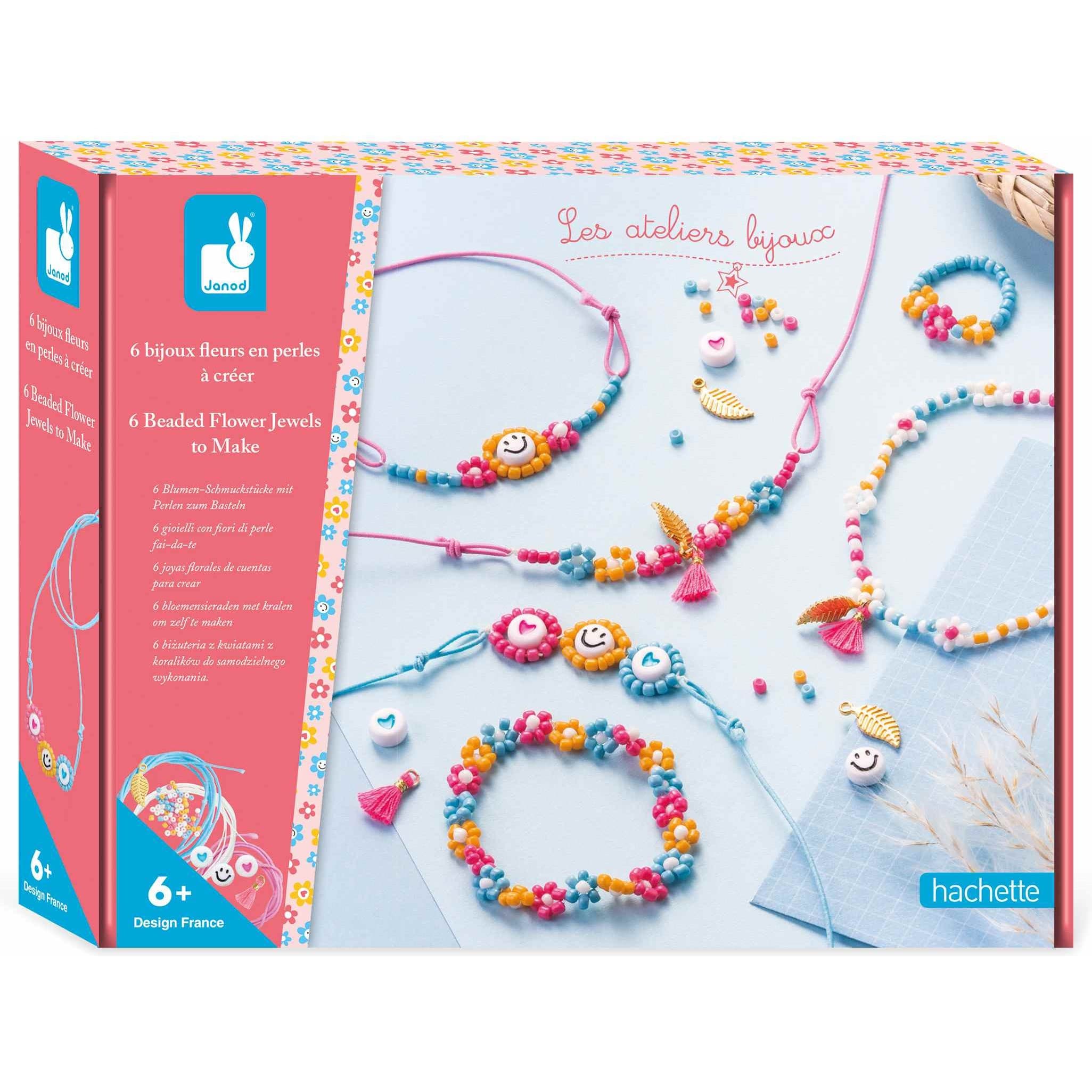 Janod Bijoux fleurs en perles à créer Les ateliers bijoux