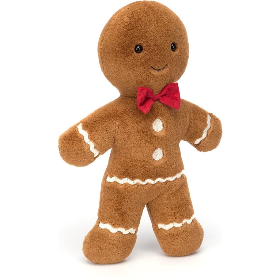 Jellycat Peluche Bonhomme pain d'épice Jolly Gingerbread Fred 52cm