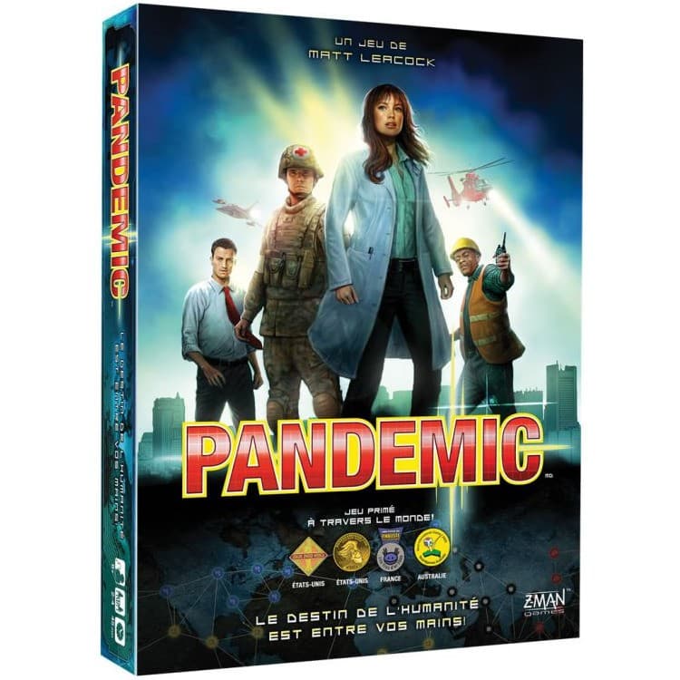 Asmodee Pandemic jeu coopératif