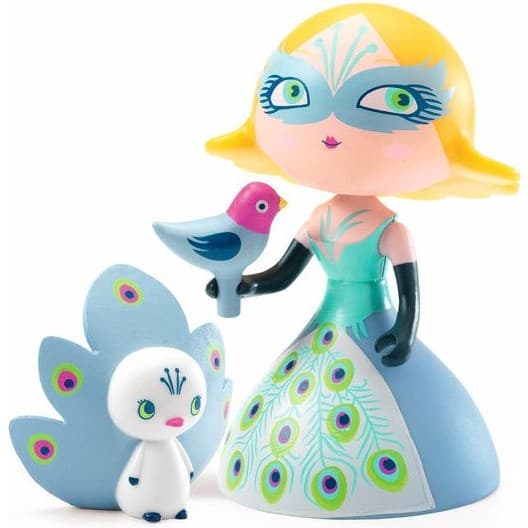 Djeco Figurine Arty Toys : Princesses Columba et Ze birds