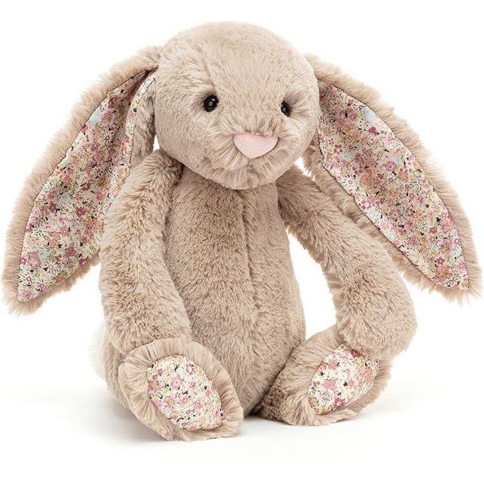 Jellycat Peluche lapin beige Blossom 31cm