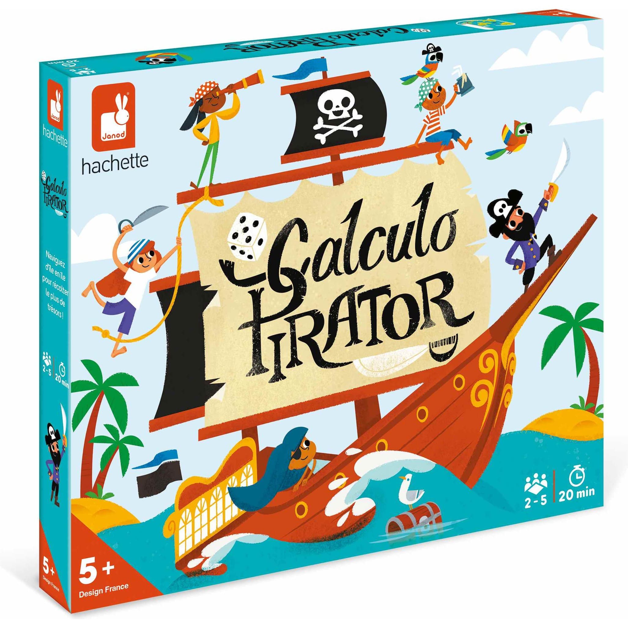Janod Jeu Calculo Pirator