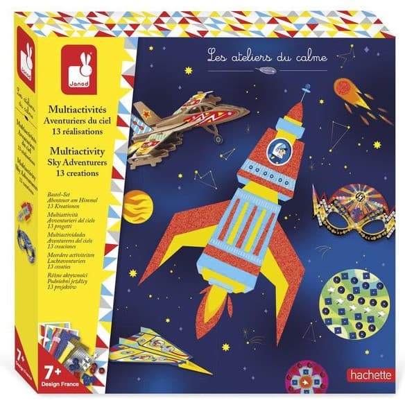 Janod Coffret Créatif Multiactivités Aventuriers de l'Air