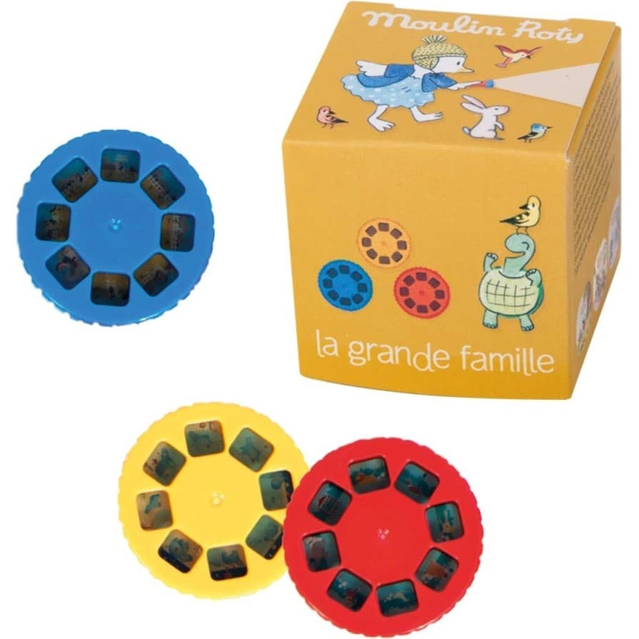 Moulin Roty Boite De 3 Disques Pour Lampe A Histoires La Grande