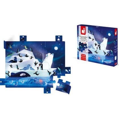 Janod Puzzle Surprise en carton A La Belle Etoile