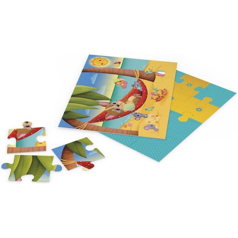 Loki Puzzle+ : à la Plage 12 Pcs