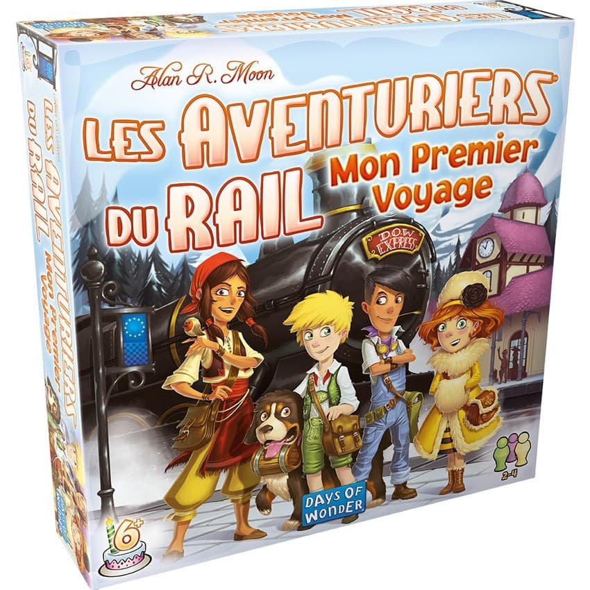 Asmodee Les Aventuriers du Rail : Mon premier Voyage en Europe