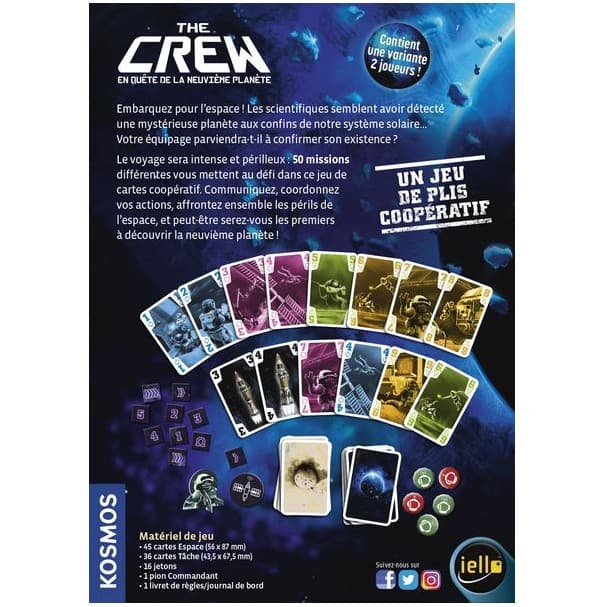 Iello The Crew En Quête de la 9ème Planète