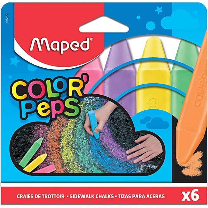Maped Craies de trottoir Color Pep's