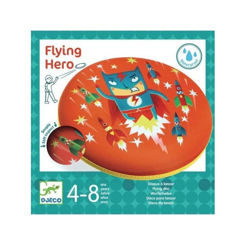 Djeco Frisbee en mousse Flying Hero