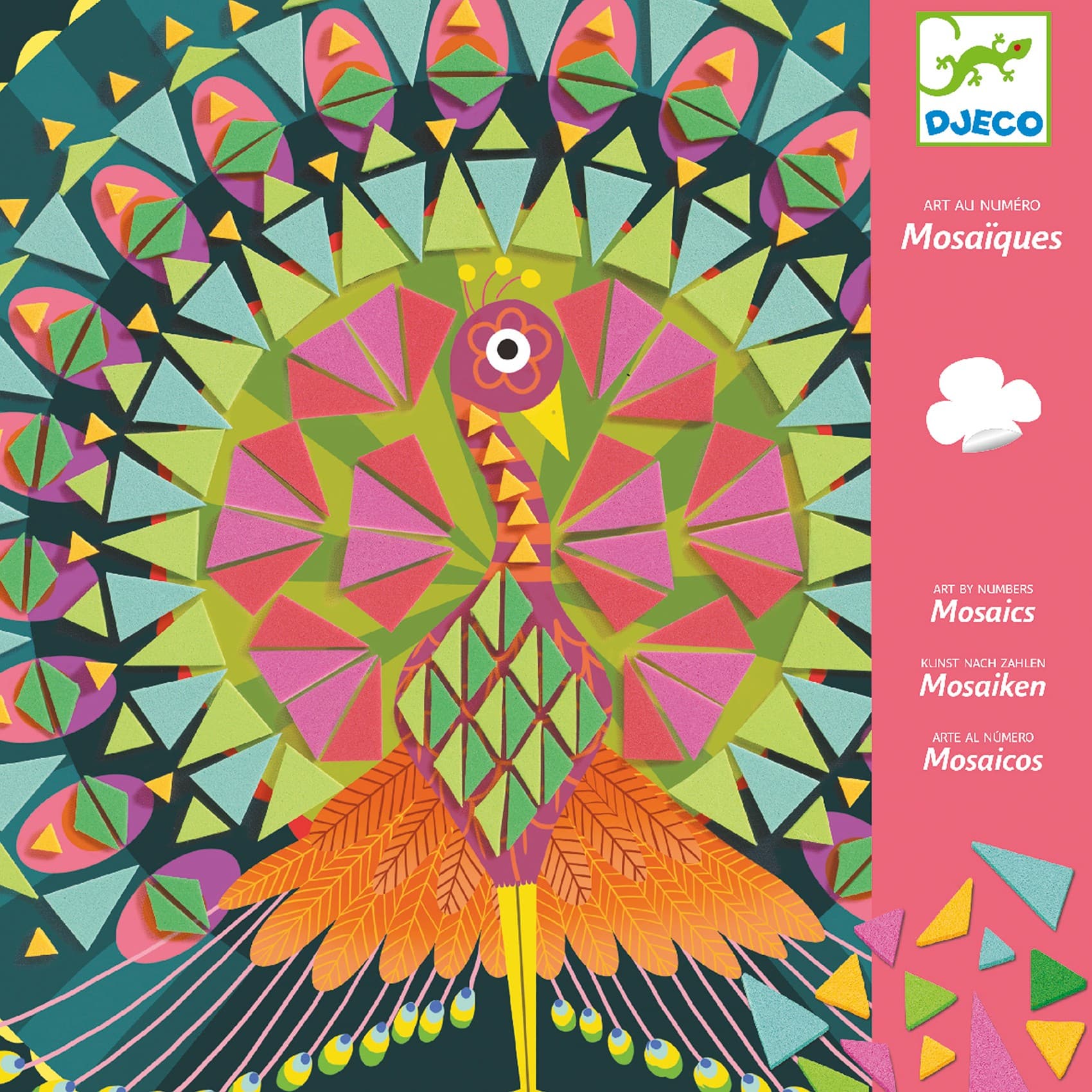 Djeco Coffret de mosaïques Coco