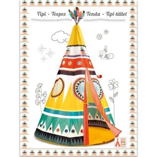 Djeco Tipi multicolore 