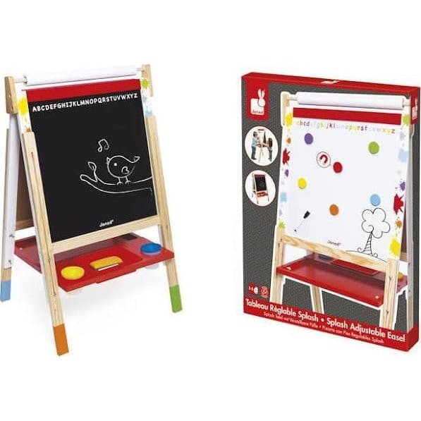 Janod Tableau double face Réglable Splash