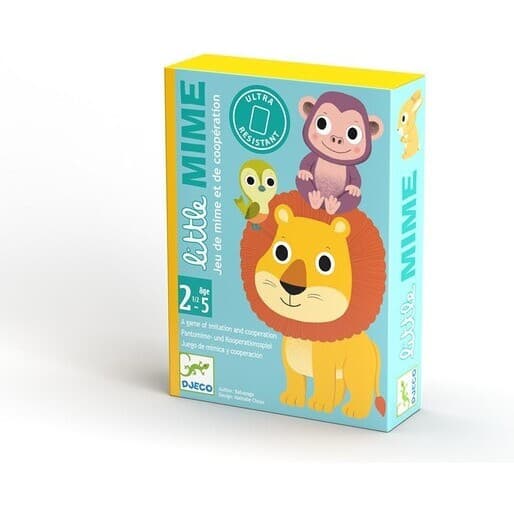 Djeco Little Mime jeu de cartes des toutpetits