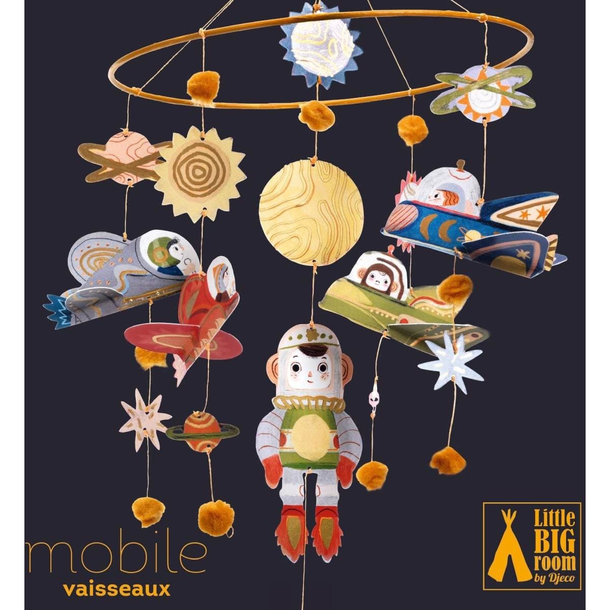 Little Big Room By Djeco Mobile Vaisseaux