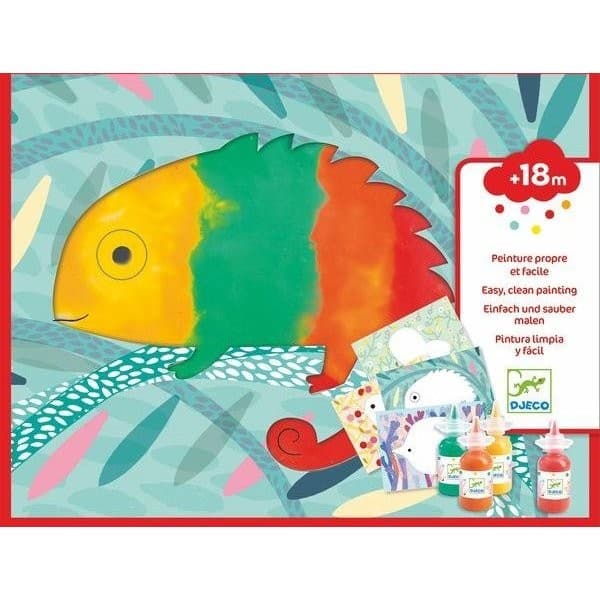 Djeco Peinture propre pour bébés Petite Barbouille