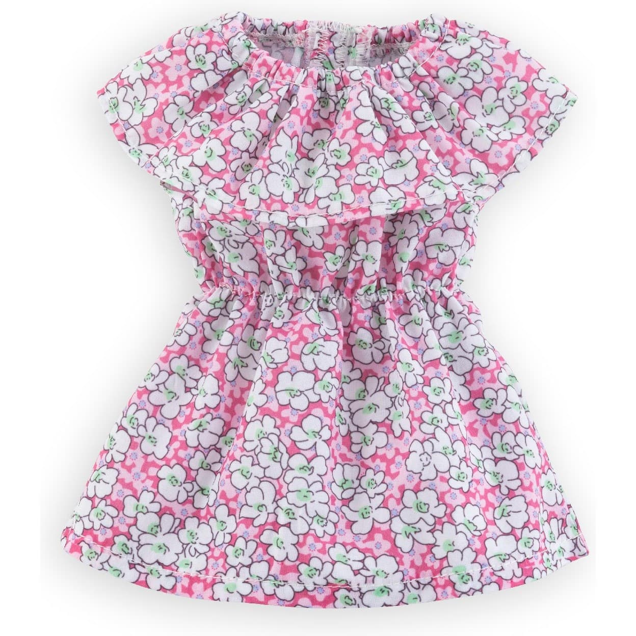 Corolle Robe rose fleurie pour poupée 36 cm